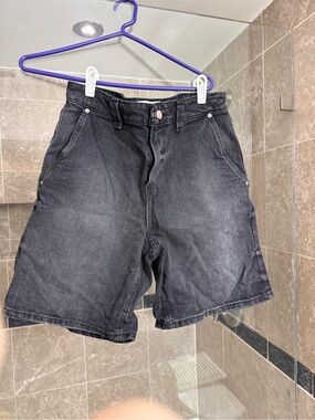 Womens BDG Bermuda Denim Shorts